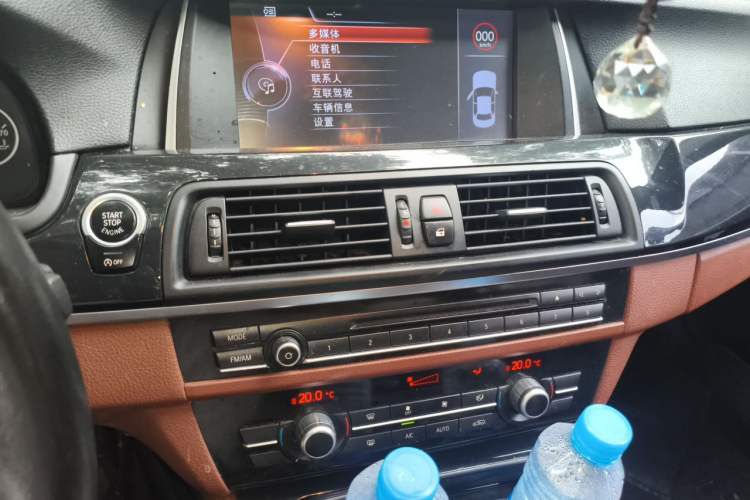 Used BMW 5 Series 2014 520Li Elegant Model Audio And AC Panel