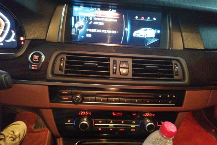 Used BMW 5 Series 2014 525Li Leading Model Audio And AC Panel