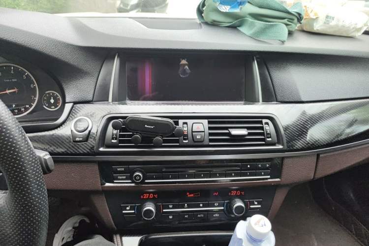 Used BMW 5 Series 2014 525Li Luxury Design Package Audio And AC Panel