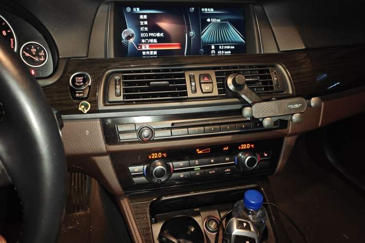 Used BMW 5 Series 2014 525Li Luxury Design Package Audio And AC Panel