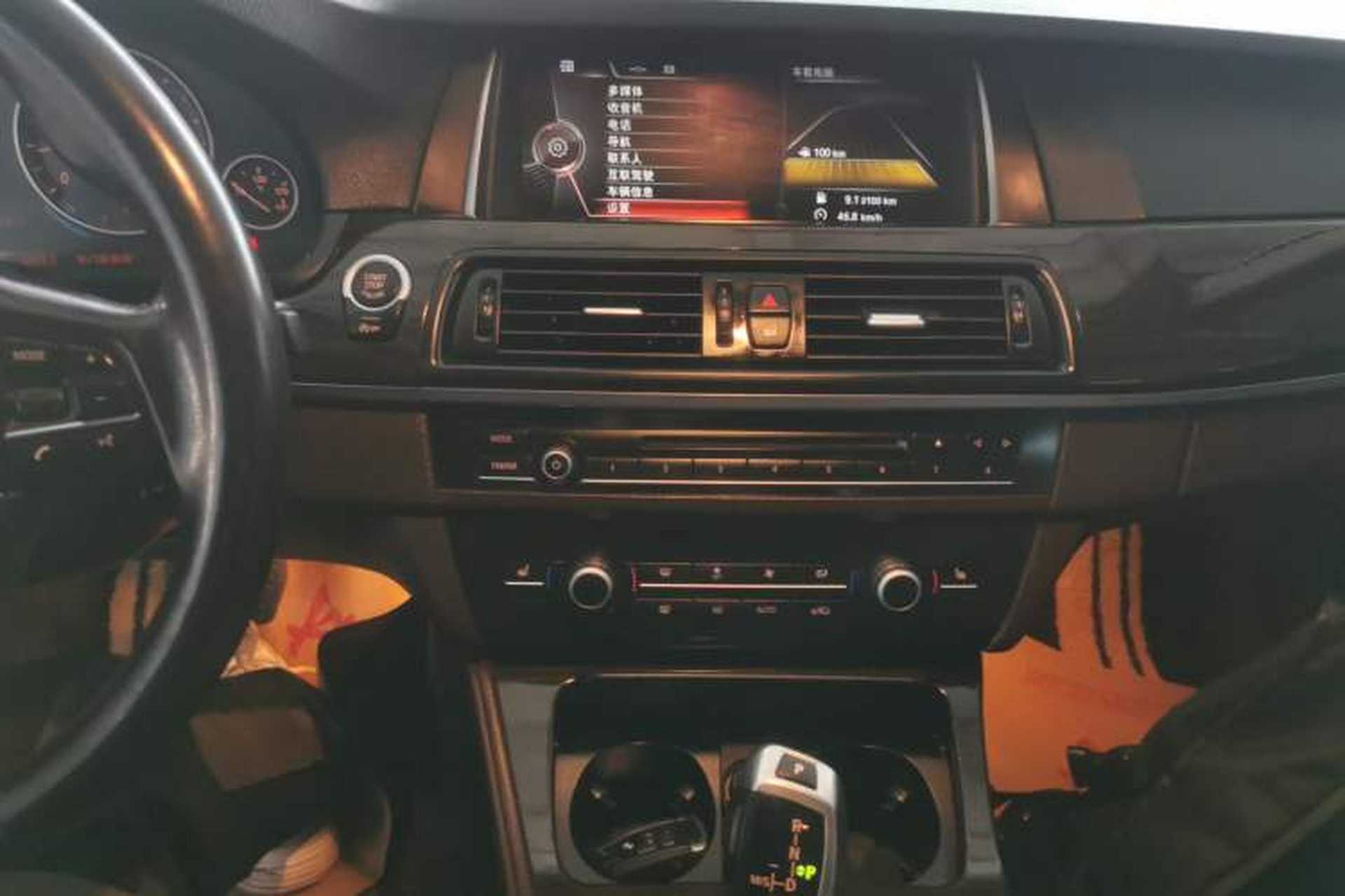 Used BMW 5 Series 2014 525Li Luxury Design Package Audio And AC Panel