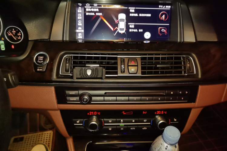 Used BMW 5 Series 2014 525Li Leading Model Audio And AC Panel