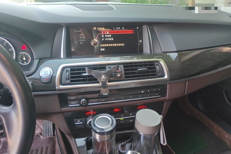 Used BMW 5 Series 2014 525Li Luxury Design Package Audio And AC Panel