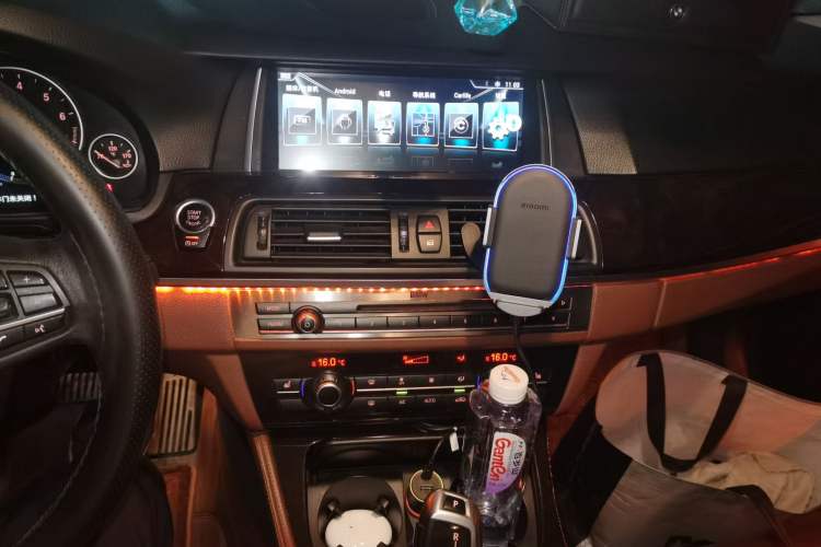 Used BMW 5 Series 2014 525Li Leading Model Audio And AC Panel