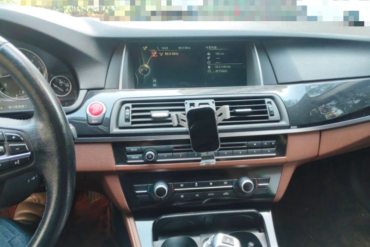 Used BMW 5 Series 2014 520Li Elegant Model Audio And AC Panel