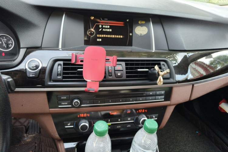 Used BMW 5 Series 2014 525Li Leading Model Audio And AC Panel