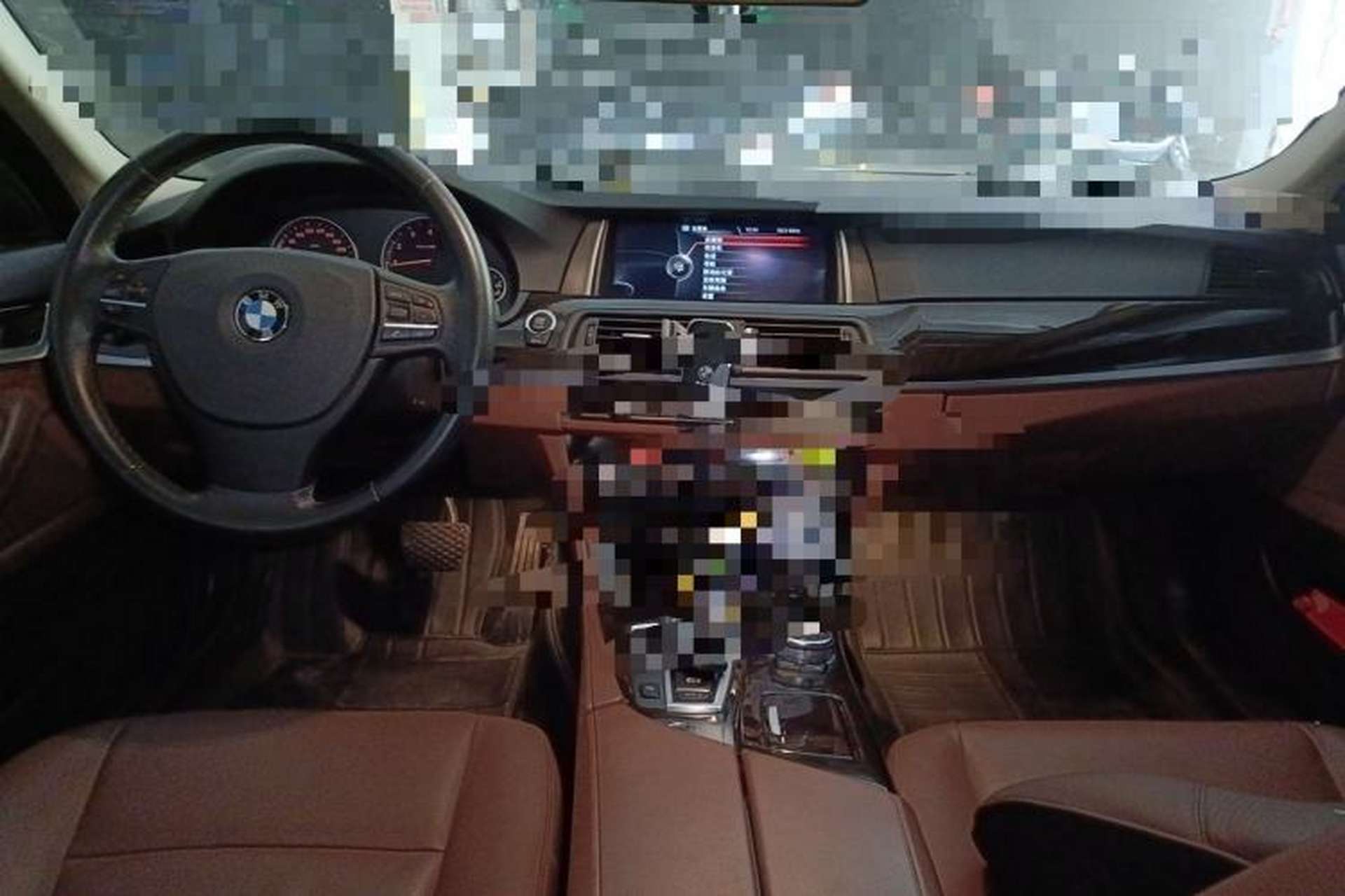 Used BMW 5 Series 2014 525Li Leading Model Center Console