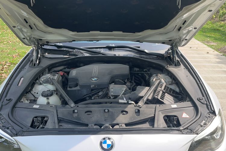 Used BMW 5 Series 2014 520Li Elegant Model Engine Bay