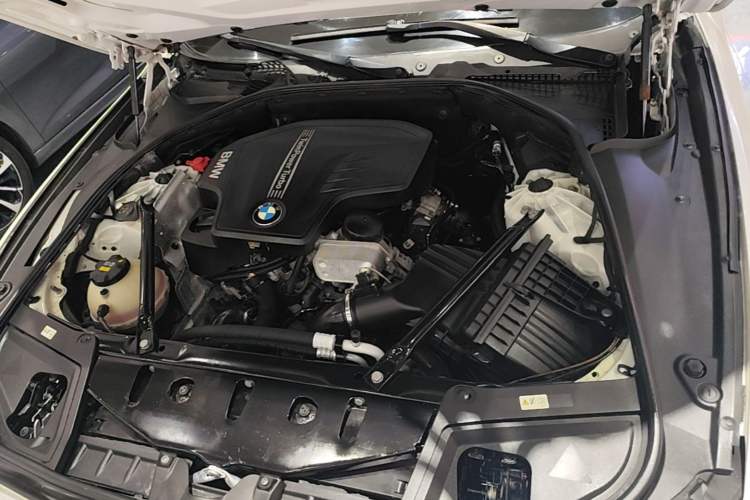 Used BMW 5 Series 2014 525Li Leading Model Engine Bay