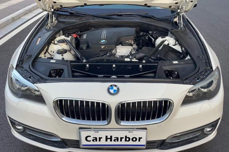 Used BMW 5 Series 2014 525Li Luxury Design Package Engine Bay