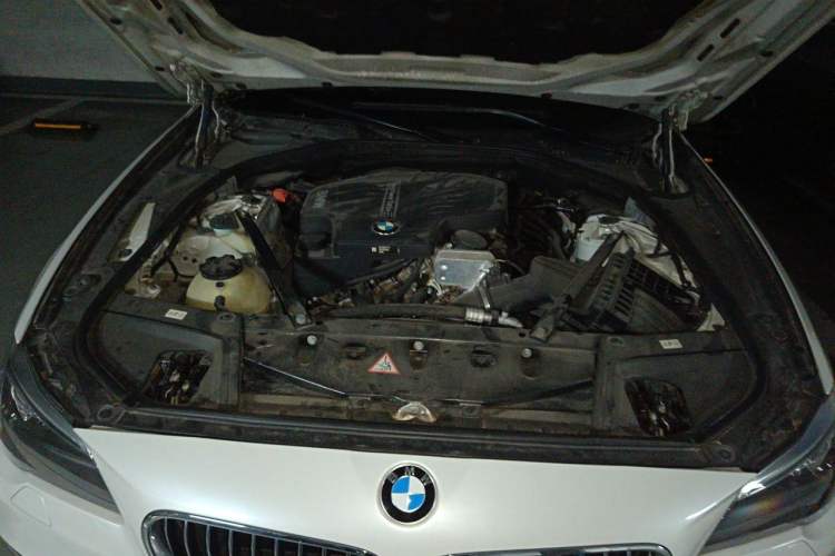 Used BMW 5 Series 2014 525Li Luxury Design Package Engine Bay