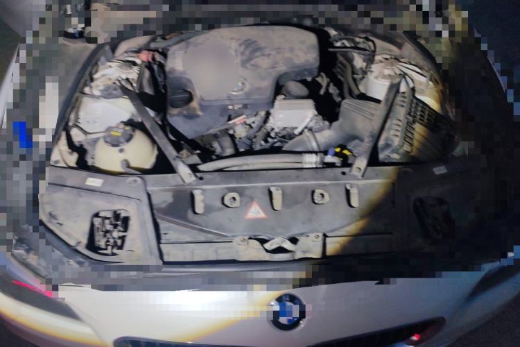 Used BMW 5 Series 2014 525Li Leading Model Engine Bay