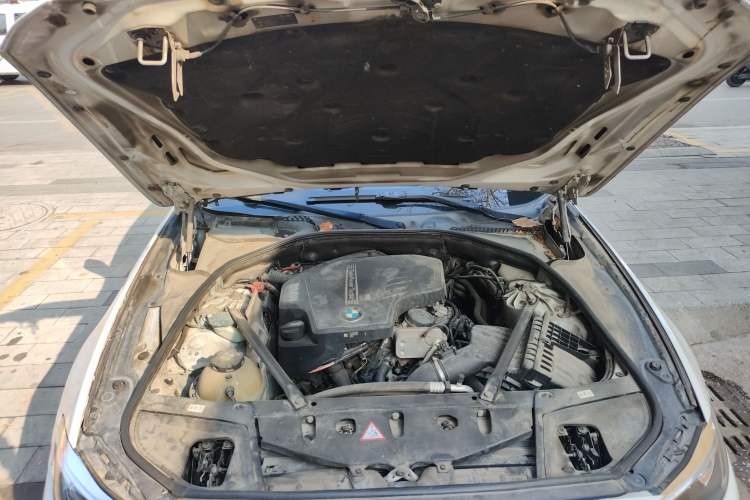 Used BMW 5 Series 2014 520Li Elegant Model Engine Bay