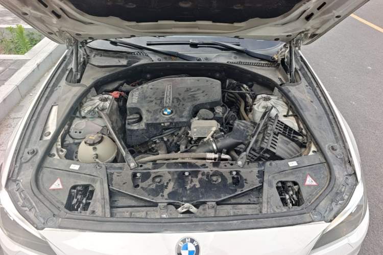 Used BMW 5 Series 2014 525Li Luxury Design Package Engine Bay