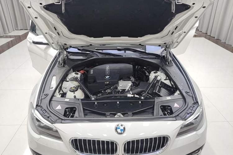 Used BMW 5 Series 2014 525Li Leading Model Engine Bay