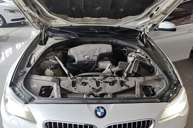 Used BMW 5 Series 2014 520Li Elegant Model Engine Bay