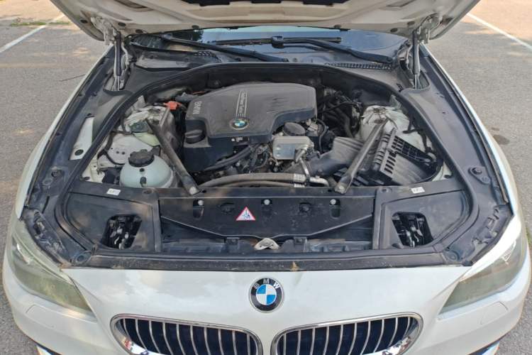Used BMW 5 Series 2014 520Li Elegant Model Engine Bay