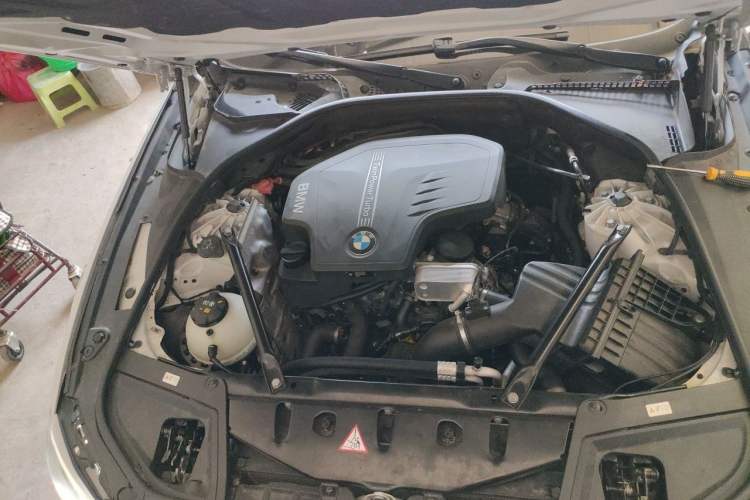 Used BMW 5 Series 2014 520Li Elegant Model Engine Bay