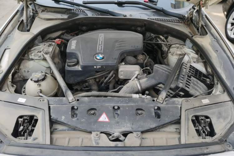 Used BMW 5 Series 2014 520Li Elegant Model Engine Bay