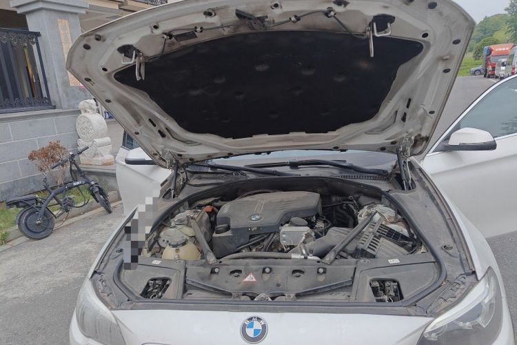 Used BMW 5 Series 2014 520Li Elegant Model Engine Bay