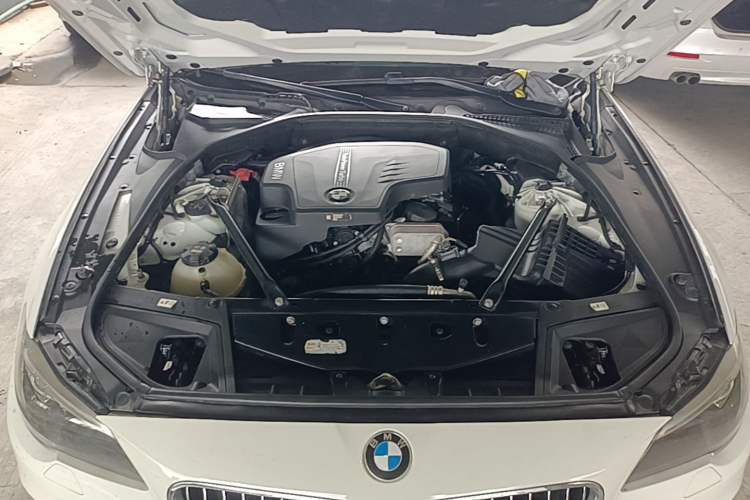 Used BMW 5 Series 2014 525Li Leading Model Engine Bay