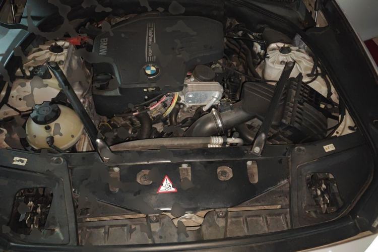 Used BMW 5 Series 2014 528Li Leading Model Engine Bay