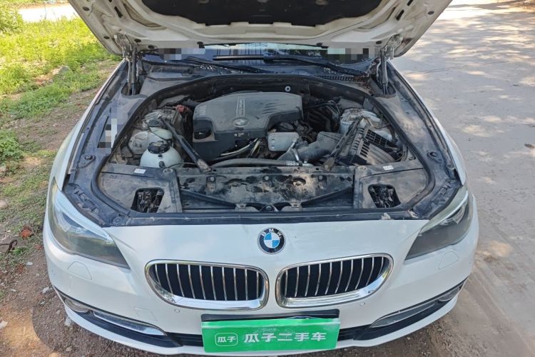 Used BMW 5 Series 2014 525Li Luxury Design Package Engine Bay