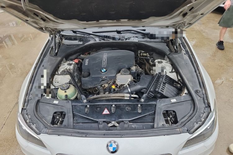 Used BMW 5 Series 2014 525Li Leading Model Engine Bay