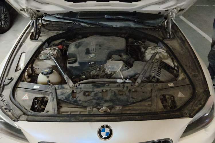Used BMW 5 Series 2014 525Li Leading Model Engine Bay