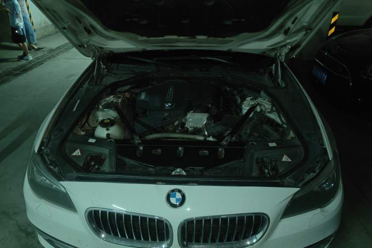 Used BMW 5 Series 2014 520Li Elegant Model Engine Bay