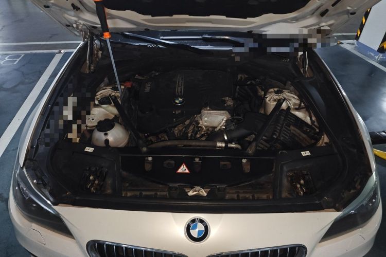 Used BMW 5 Series 2014 525Li Leading Model Engine Bay