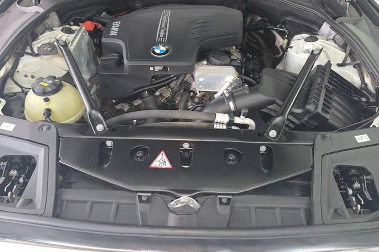 Used BMW 5 Series 2014 525Li Leading Model Engine Bay