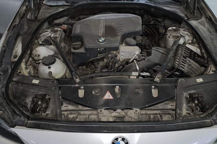 Used BMW 5 Series 2014 525Li Luxury Design Package Engine Bay