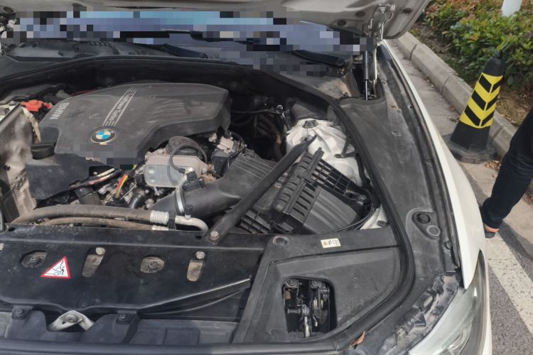 Used BMW 5 Series 2014 525Li Leading Model Engine Bay Left