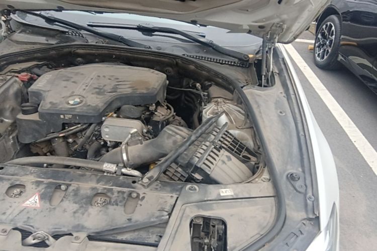 Used BMW 5 Series 2014 525Li Luxury Design Package Engine Bay Left