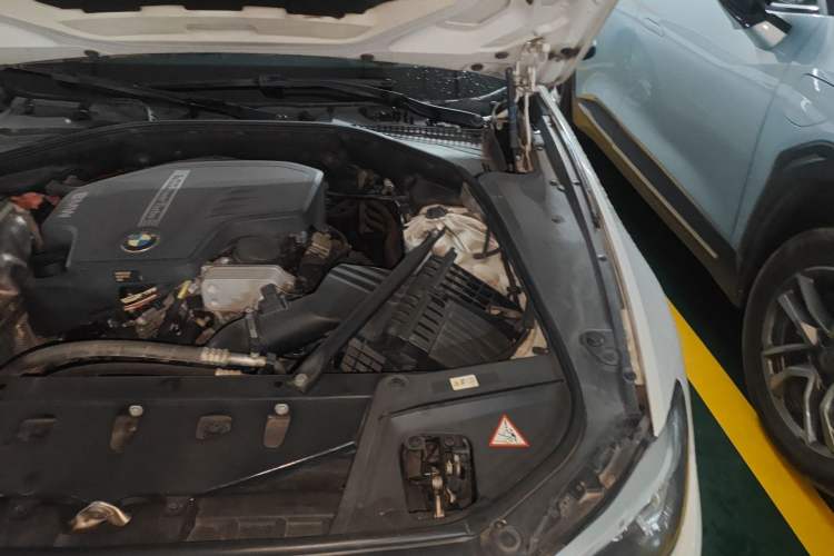 Used BMW 5 Series 2014 525Li Luxury Design Package Engine Bay Left