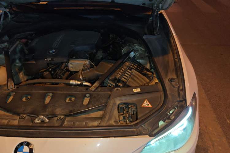 Used BMW 5 Series 2014 520Li Elegant Model Engine Bay Left
