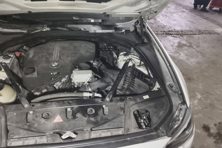 Used BMW 5 Series 2014 525Li Luxury Design Package Engine Bay Left