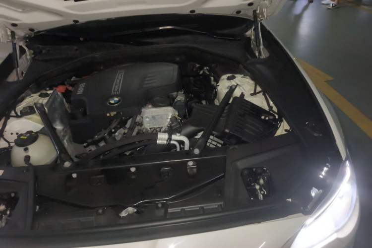 Used BMW 5 Series 2014 525Li Luxury Design Package Engine Bay Left