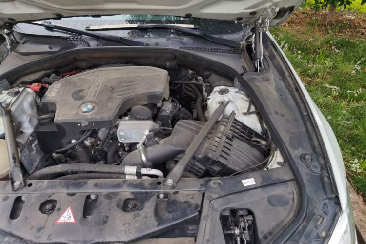 Used BMW 5 Series 2014 520Li Elegant Model Engine Bay Left