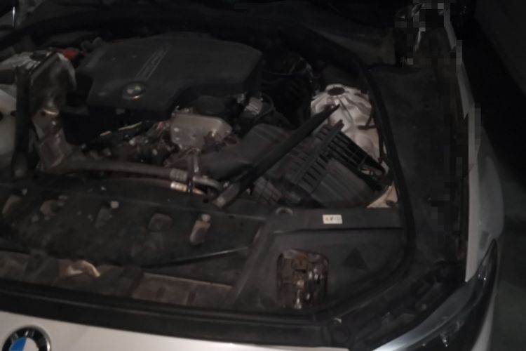 Used BMW 5 Series 2014 525Li Leading Model Engine Bay Left