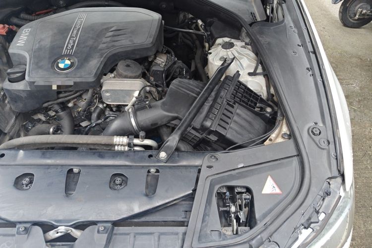 Used BMW 5 Series 2014 525Li Luxury Design Package Engine Bay Left