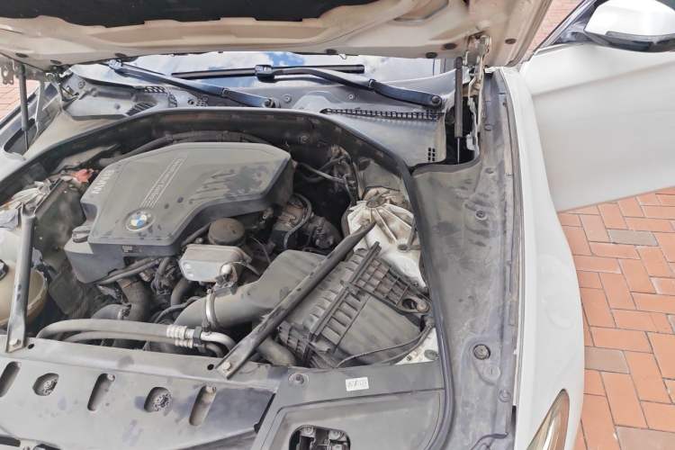 Used BMW 5 Series 2014 525Li Luxury Design Package Engine Bay Left