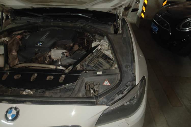 Used BMW 5 Series 2014 520Li Elegant Model Engine Bay Left