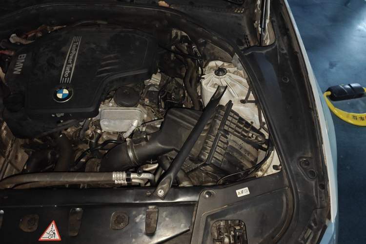 Used BMW 5 Series 2014 525Li Leading Model Engine Bay Left