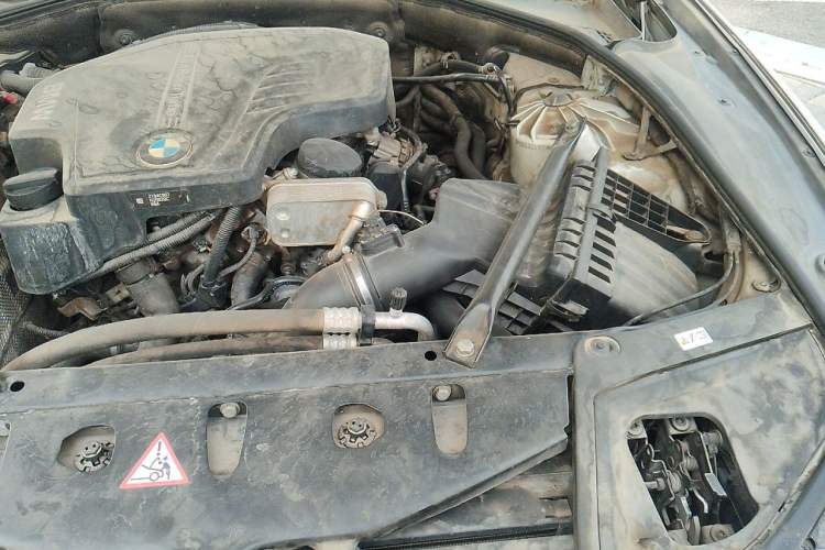 Used BMW 5 Series 2014 525Li Leading Model Engine Bay Left