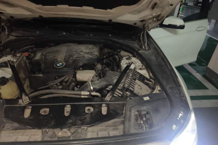 Used BMW 5 Series 2014 530Li Leading Model Engine Bay Left