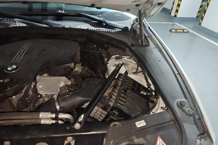 Used BMW 5 Series 2014 525Li Luxury Design Package Engine Bay Left