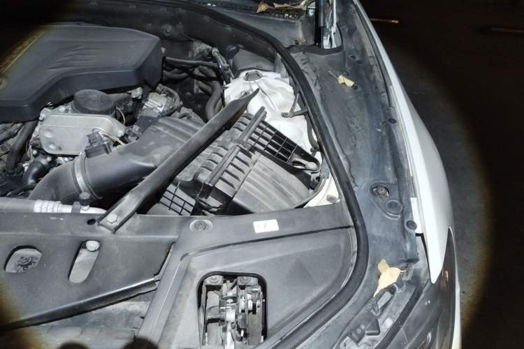 Used BMW 5 Series 2014 525Li Leading Model Engine Bay Left