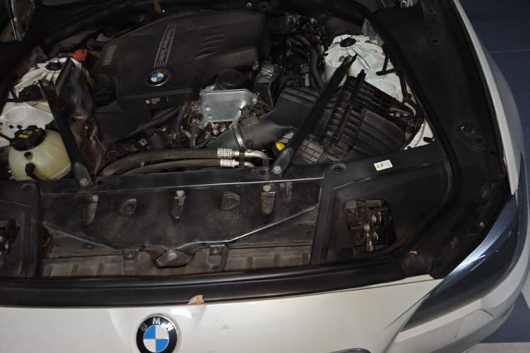 Used BMW 5 Series 2014 525Li Luxury Design Package Engine Bay Left